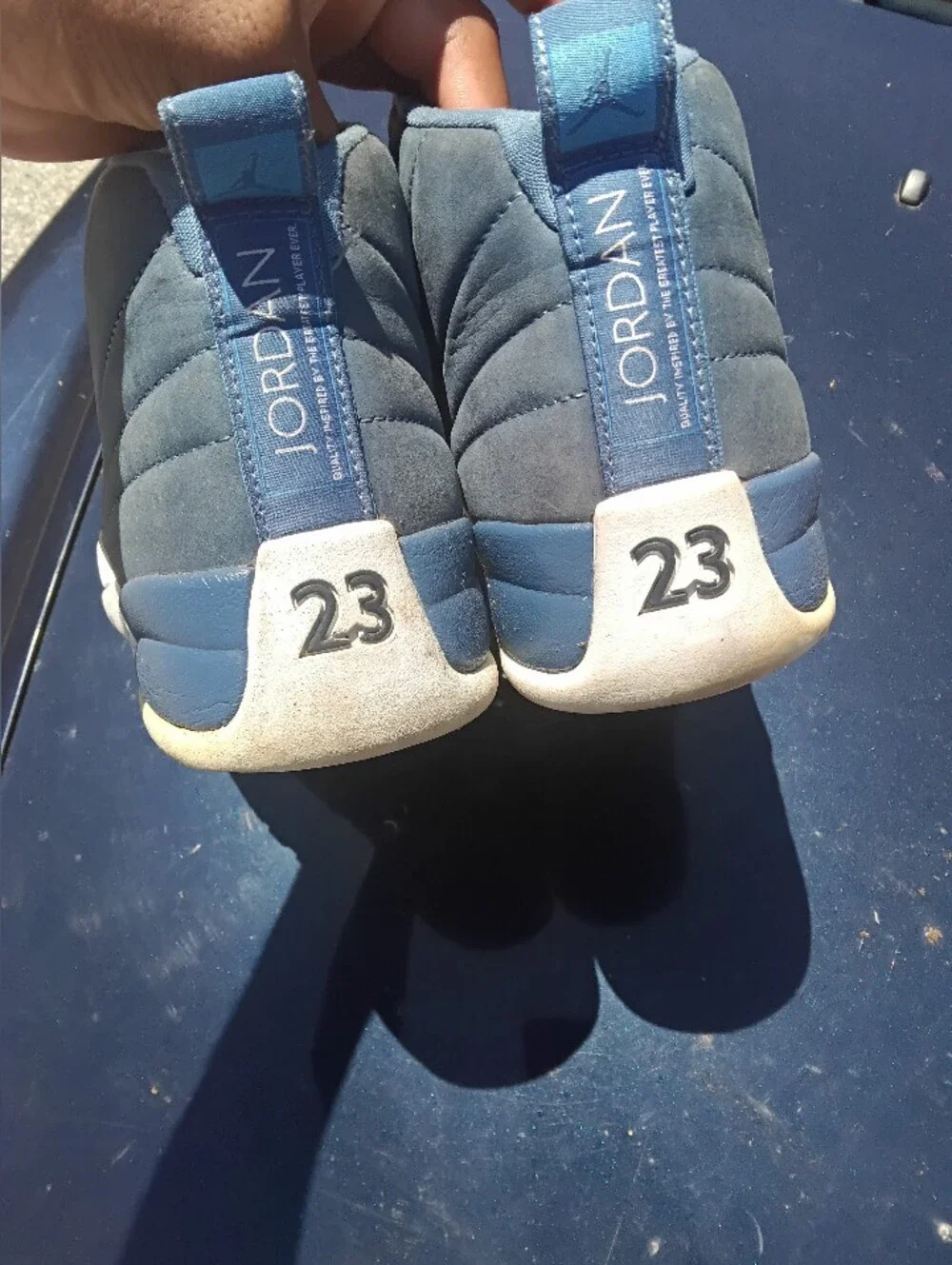 Size 11- Nike 2020 Mens Air Jordan 12 Retro 'Indigo' 130690-404